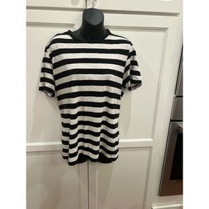 Everlane Medium Neutral Stripe Tshirt Classic